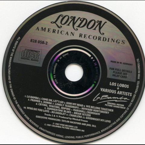 Various - La Bamba - Original Motion Picture Soundtrack (1987) [1CD]