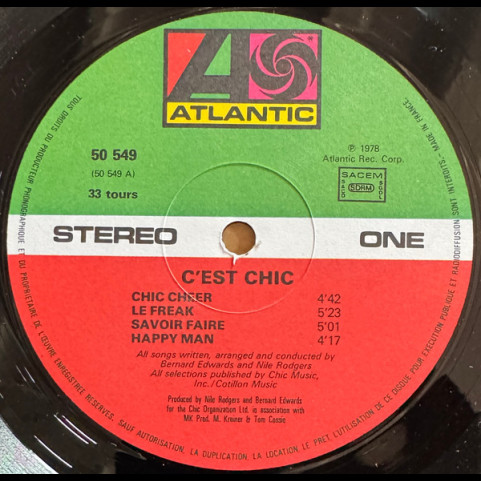 Chic - C'est Chic (1978) [1LP]