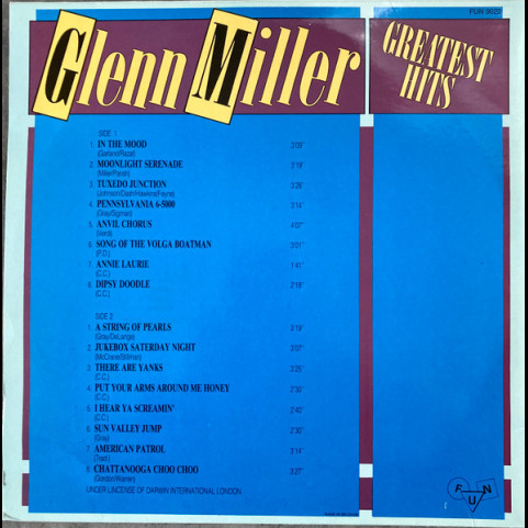 Glenn Miller - Greatest Hits [1LP]