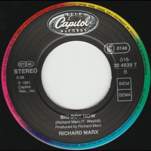 Richard Marx - Hazard (1991) [7"]