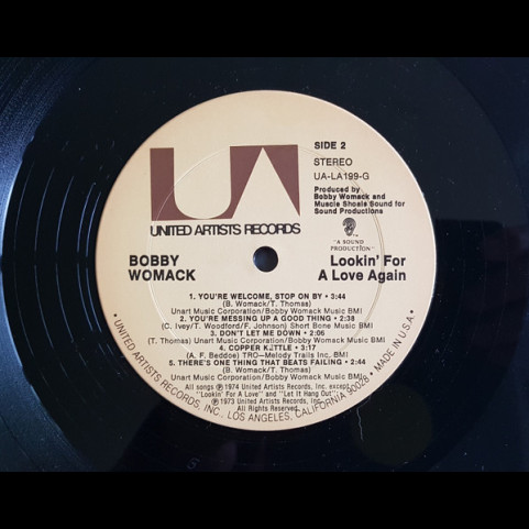 Bobby Womack - Lookin' For A Love Again (1974) [1LP]