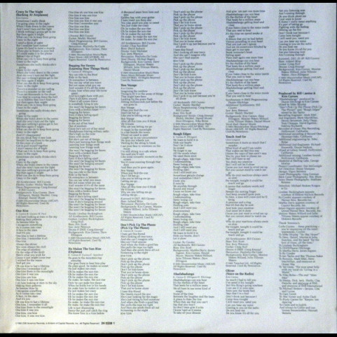 Kim Carnes - Barking At Airplanes (1985) [1LP]