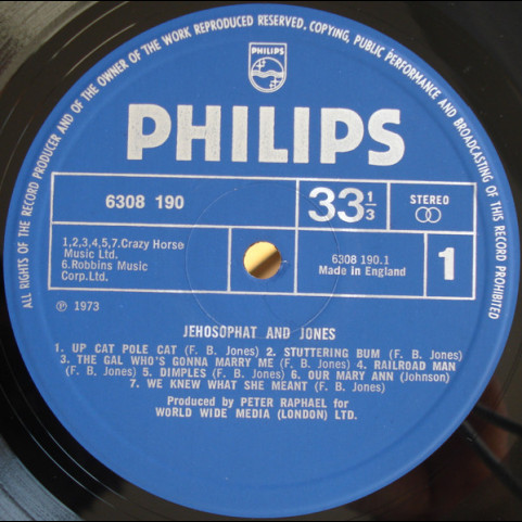 Two Ronnies, The - Jehosophat And Jones (1973) [1LP]