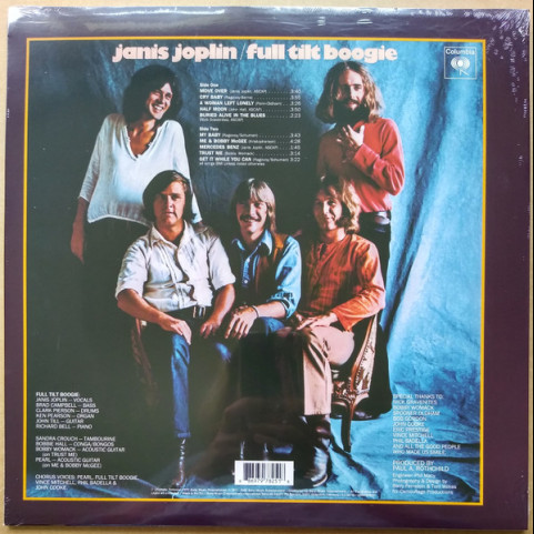 Janis Joplin - Pearl (2020) [1LP]