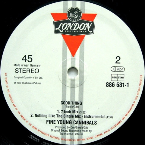 Fine Young Cannibals - Good Thing (1989) [12"]