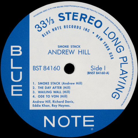Andrew Hill - Smoke Stack (2020) [1LP] 180g