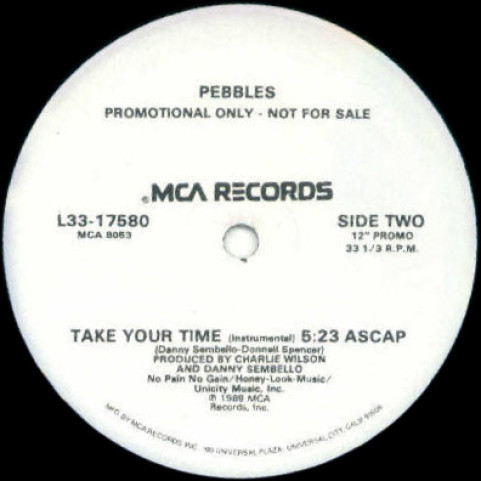 Pebbles - Take Your Time (1988) [12"]