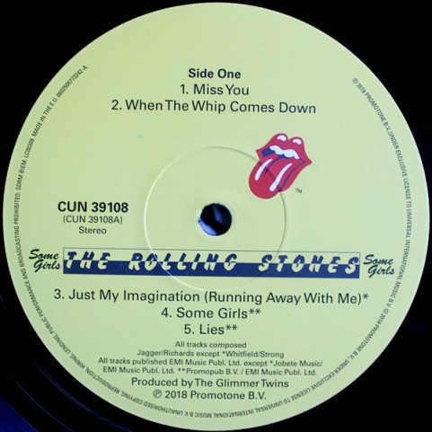 Rolling Stones, The - Some Girls (2020) [1LP] 180g