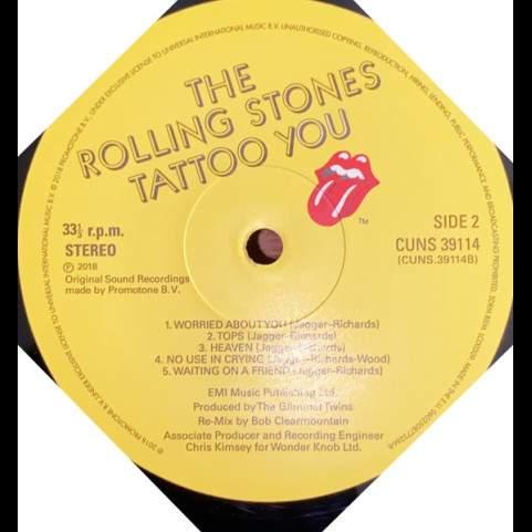 Rolling Stones, The - Tattoo You (2020) [1LP] 180g