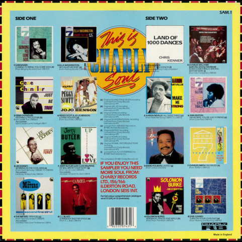 Various - This Is Charly Soul (1987) [1LP]