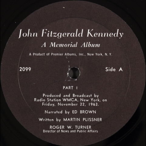 John F. Kennedy - A Memorial Album (1963) [1LP]
