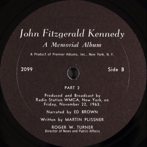 John F. Kennedy - A Memorial Album (1963) [1LP]
