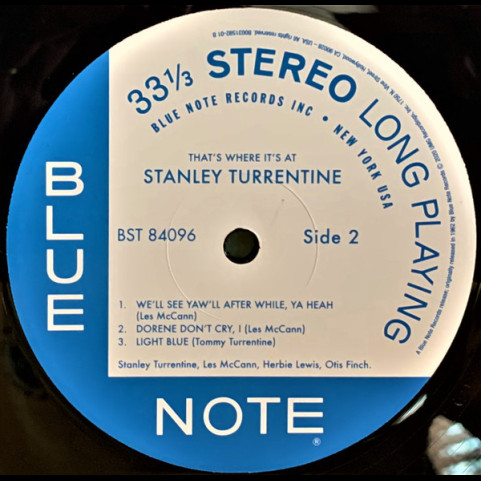 Stanley Turrentine - That's Where It's At (2020) [1LP] 180g
