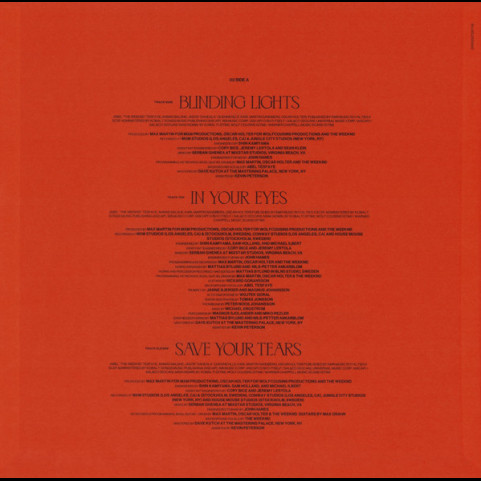 Weeknd, The - After Hours (2020) [2LP]