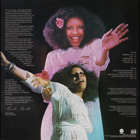Natalie Cole - Inseparable (1975) [1LP]