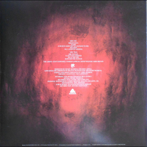 Melissa Manchester - Bright Eyes (1976) [1LP]