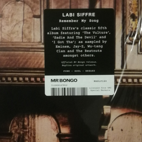 Labi Siffre - Remember My Song (2018) [1LP]
