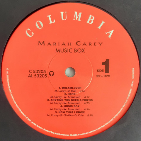 Mariah Carey - Music Box (2020) [1LP]