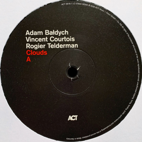Adam Bałdych, Vincent Courtois, Rogier Telderman - Clouds (2020) [1LP] 180g