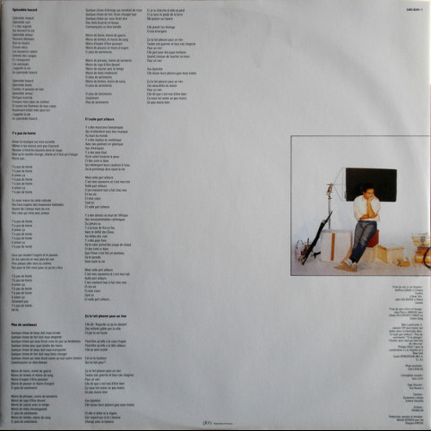 Michel Berger - Différences (1985) [1LP]