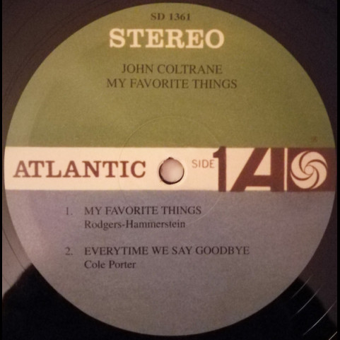 John Coltrane - My Favorite Things (2014) [1LP]