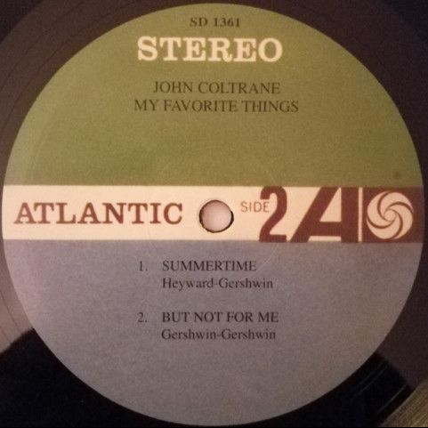 John Coltrane - My Favorite Things (2014) [1LP]