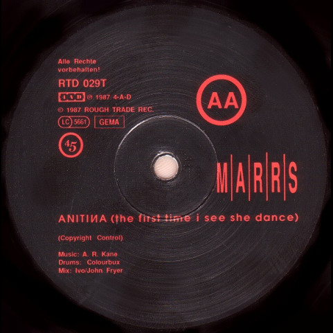 M|A|R|R|S - Pump Up The Volume (1987) [12"]