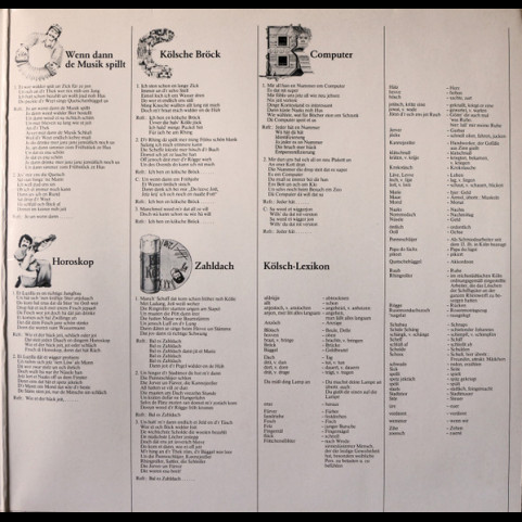 Bläck Fööss - Wenn Et Jöck... Dann Weed Et Zick (1981) [1LP]