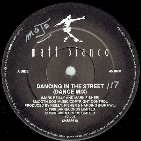 Matt Bianco - Dancing In The Street (1986) [12"]