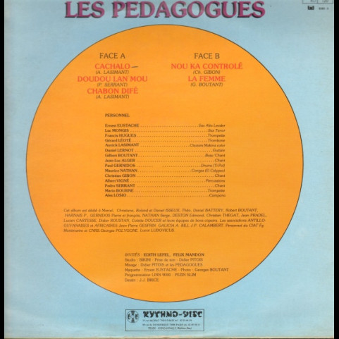 Les Pedagogues - La Femme (1986) [1LP]