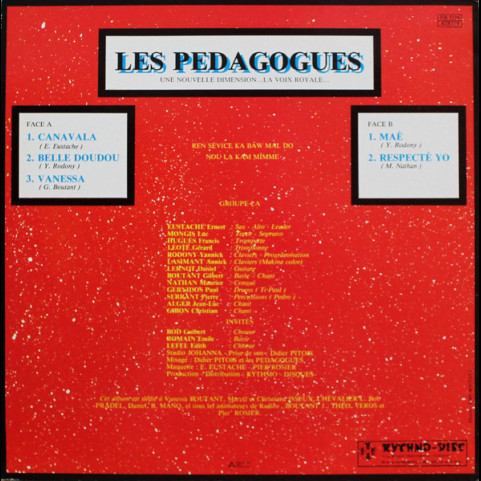 Les Pedagogues - Typiquement Votre (1986) [1LP]