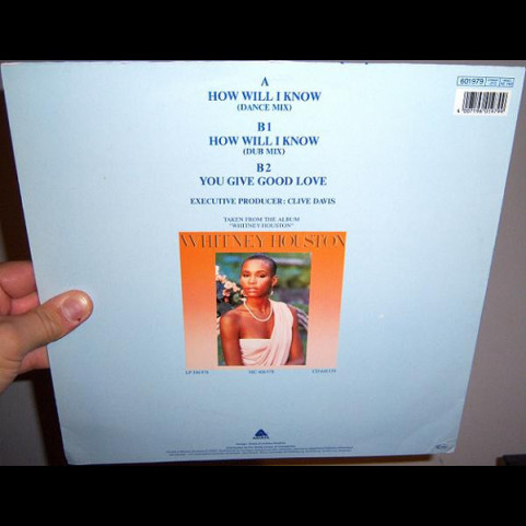 Whitney Houston - How Will I Know (1985) [12"]