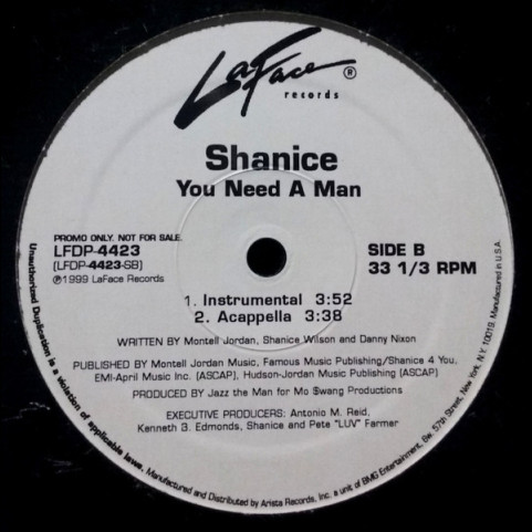 Shanice - You Need A Man (1999) [12"]