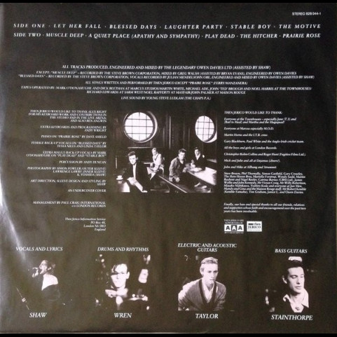 Then Jerico - First (The Sound Of Music) (1987) [1LP]