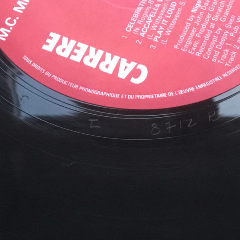 MC Miker G. & DJ Sven - Celebration Rap (1986) [12"]