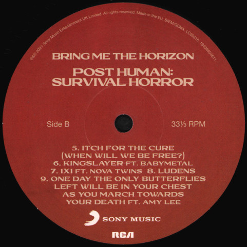 Bring Me The Horizon - Post Human: Survival Horror (2021) [12"]