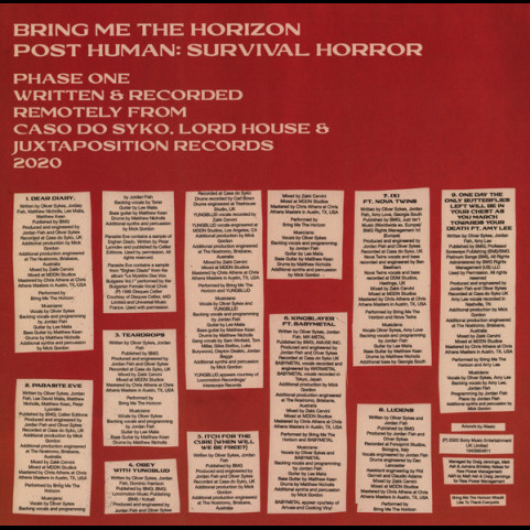 Bring Me The Horizon - Post Human: Survival Horror (2021) [12"]
