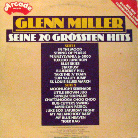 Glenn Miller - Seine 20 Grössten Hits (1975) [1LP]