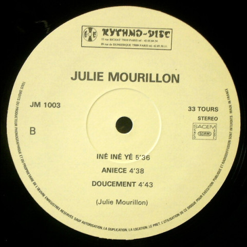 Julie Mourillon - Sisserou Moin Yé (1987) [1LP]