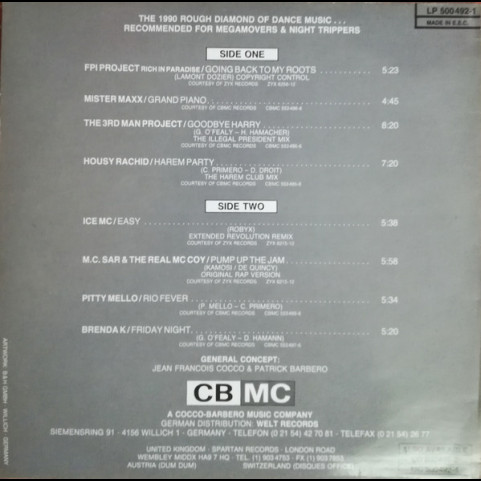 Various - Grandmix In Paradise (1990) [1LP]
