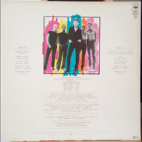Jim Carroll Band, The - Catholic Boy (1980) [1LP]