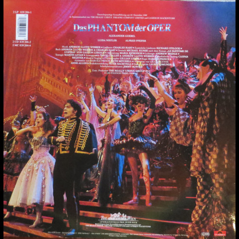 Andrew Lloyd Webber - Das Phantom Der Oper (1989) [2LP]