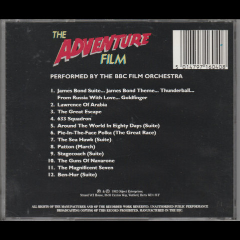 BBC Film Orchestra - The Adventure Film (1992) [1CD]