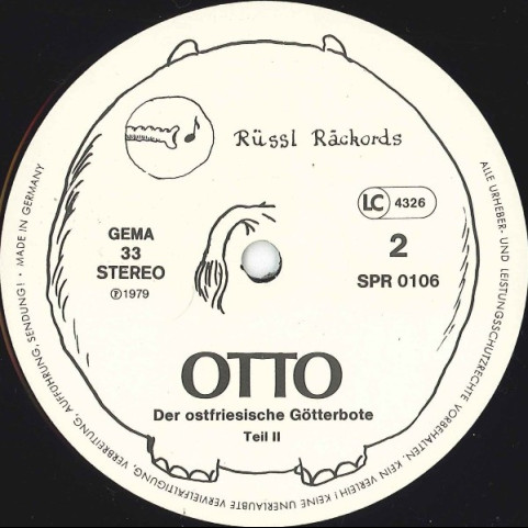 Otto Waalkes - Der Ostfriesische Götterbote (1979) [1LP]