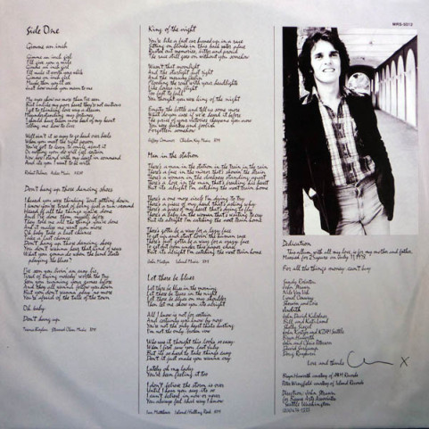 Iain Matthews - Stealin' Home (1978) [1LP]