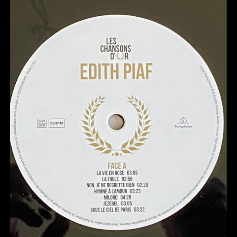 Edith Piaf - Les Chansons D'Or (2020) [1LP]