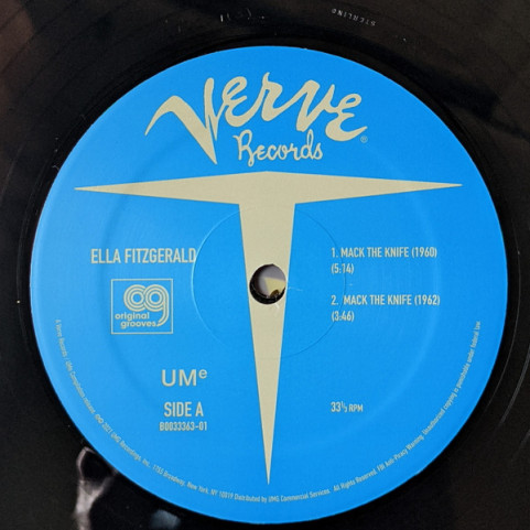 Ella Fitzgerald - Ella In Berlin (2021) [12"]