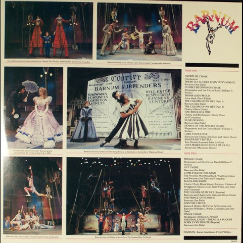 Jim Dale - Barnum (The New Musical) (1980) [1LP]