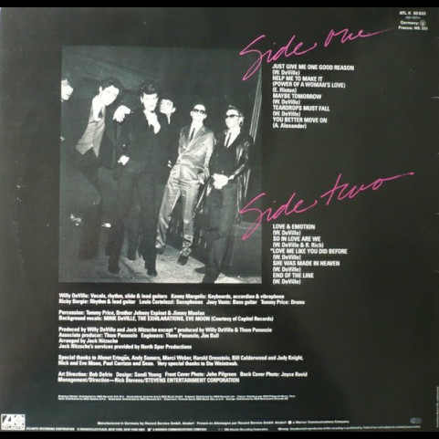 Mink DeVille - Coup De Grâce (1981) [1LP]