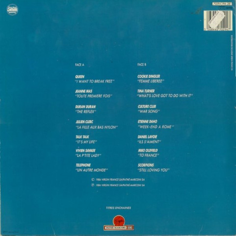 Various - Toute La Musique Que J'aime ! (1984) [1LP]